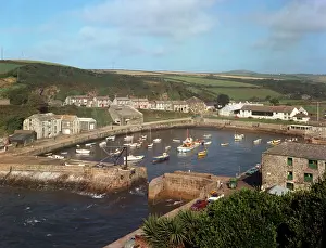 Porthleven: The inner harbour, Porthleven