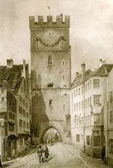 Lasted: Inneres Sendlinger Tor (Inner Sendling Gate) in Munich