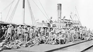 Dockside: Inniskillings in transit