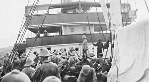 Shipboard: Inniskillings in transit
