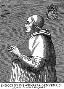 1484: Innocent VIII (Gianbattista Cibo), 1432 - 25.7.1492