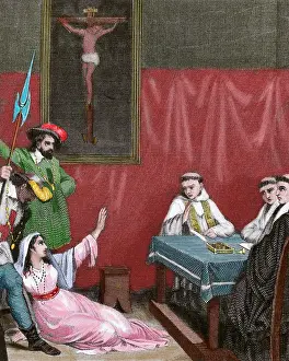 Interrogate: Inquisition. Holy Office in Flanders. 16th-17th century. Eng