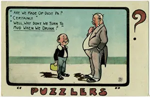 Transforming: An inquisitive Boy poses a puzzler to his Father