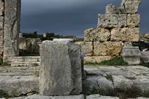 Pamphylia: Inscription, Perga, Antalya, Turkey