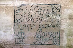 Graffiti: Inscription Rock, New Mexico
