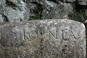 Butrint: Inscription, Spring of the Nymphs, Lion Gate