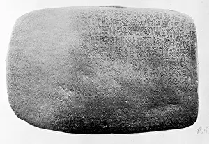 Pictograph: Inscriptions. Easter Island