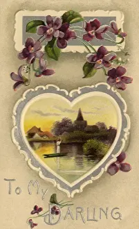 Scalloped: Inset Heart Scene