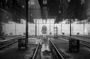 Inside Nine Elms New Shed