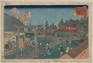 Tomioka: Inside Fukagawa Hachiman Shrine