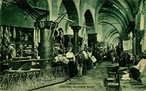 Souk: Inside the Great Bazaar, Constantinople, Turkey