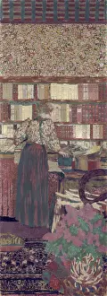 Distemper: Inside a house: Choice of books
