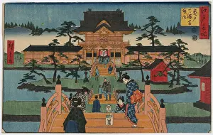 Kameido: Inside Kameido Tenmangu shrine