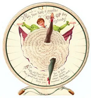 Handlebars: Inside a pop-up Christmas card
