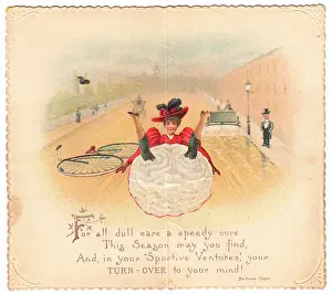 Slippery: Inside a pop-up Christmas card