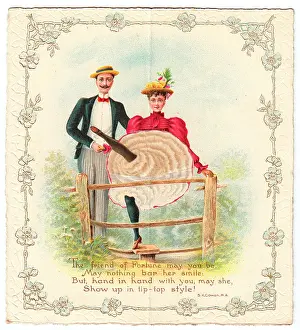 Popup: Inside a pop-up Christmas card