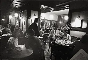 Hawelka: Inside view of Cafe Hawelka in Vienna