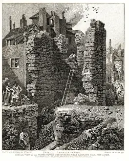 C18th: Inside view of the Watch Tower discovered