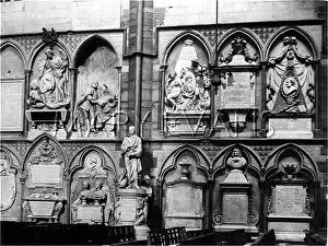 Statuettes: INSIDE WESTMINSTER ABBEY