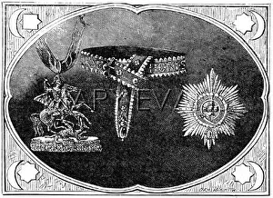 Rubies: The Insignia of the Order of the Garter 1856