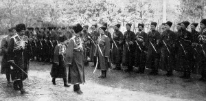 Tsarevitch: Inspecting Cossack troops