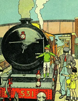 Steadies: Inspecting a locomotive