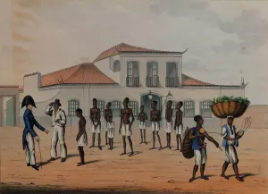 Daquitaine: Inspecting slaves, Musee d'Aquitaine, Bordeaux