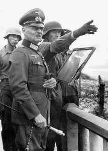 Rundstedt: Inspection of the Atlantic Wall by General Field Marshall vo