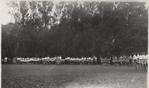 Mauritius: Inspection of boy scouts, Reduit, Mauritius