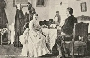 Samovar: Inspection of a prospective bride, Russia