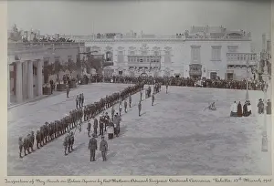 Methuen: Inspection of scout troops, Valletta, Malta