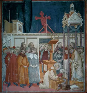 1337: Institution of the Creche a Greccio, by Giotto