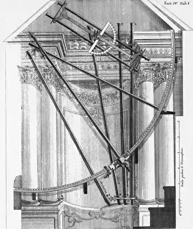 Astronomica: Instruments from Viennese Observatory, 1745