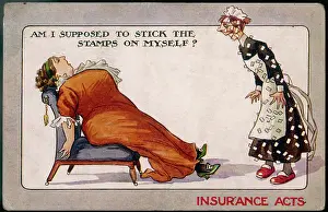 Maidservant: INSURANCE STAMPS