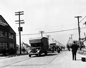 Sojourner: Integration. A convoy of African-American ?