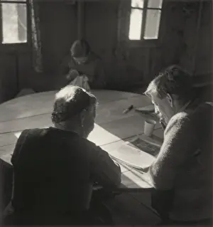 Farmhouses: Interesting Reading 1932. Silver gelatin