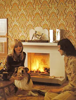Comfy: Interior of 1970s house