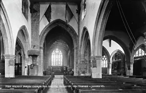 Pews: Interior of All Saints Church