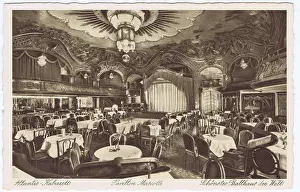 Pavillon: The interior of the Atlantis-Kabarett, Pavillon Mascotte, Be