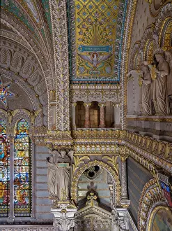 Loft: Interior, Basilique Notre-Dame de Fourviere, Lyon, France