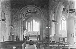 Pews: Interior of Bosham Church