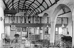 Craftsmanship: Interior of Busland Church