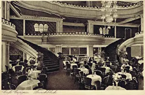 Pavillon: The interior of the Cafe Europa, Berlin, 1920s