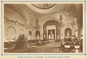 Nouvelle: Interior of the Casino Municipal de Cannes