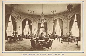 Jeux: The interior of the Casino Municipal de Cannes