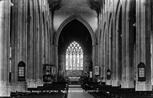 Pews: Interior of Cathedral Church of St. James