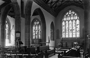 Chard: Interior of Chard Parish Church