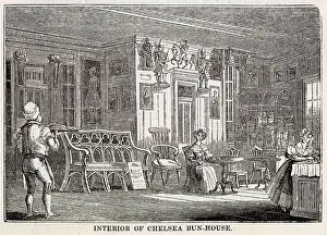 Buns: Interior of the Chelsea Bun House