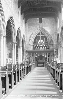 Details: Interior of Chesterfield Church