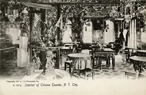 Mott: Interior, Chinese Tuxedo Restaurant, New York City, USA